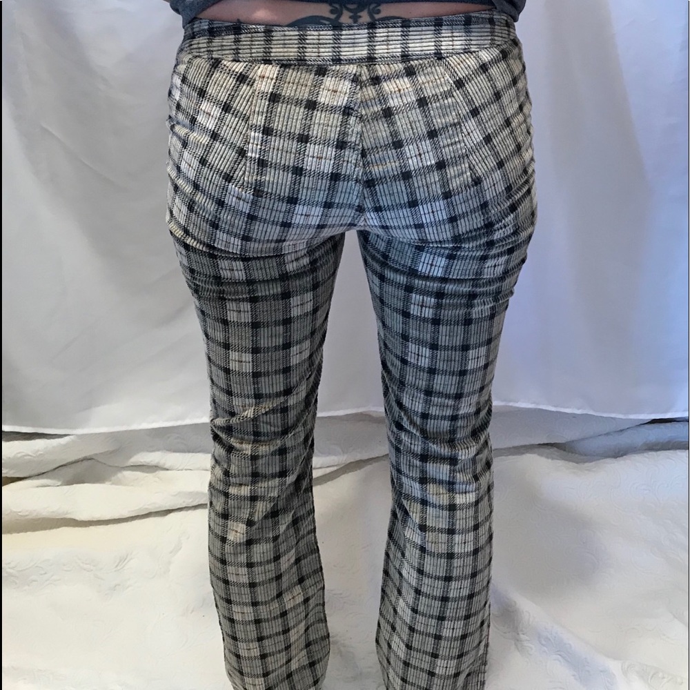 Lucky Corduroy plaid pants